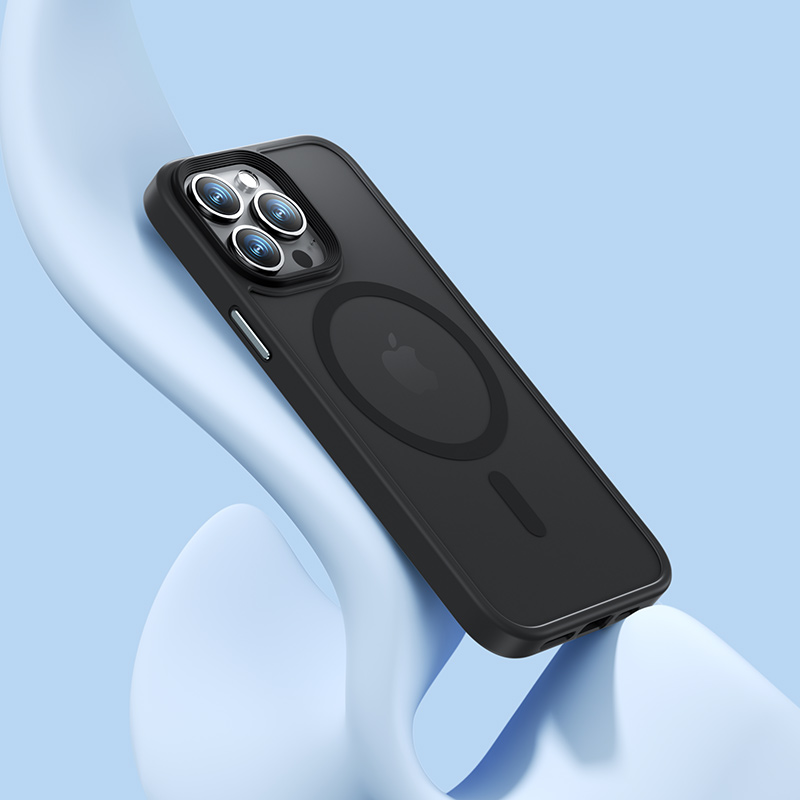 Apple iPhone 14 Pro Kılıf M-safe Şarj Özellikli Benks Mist Hybrid Kapak
