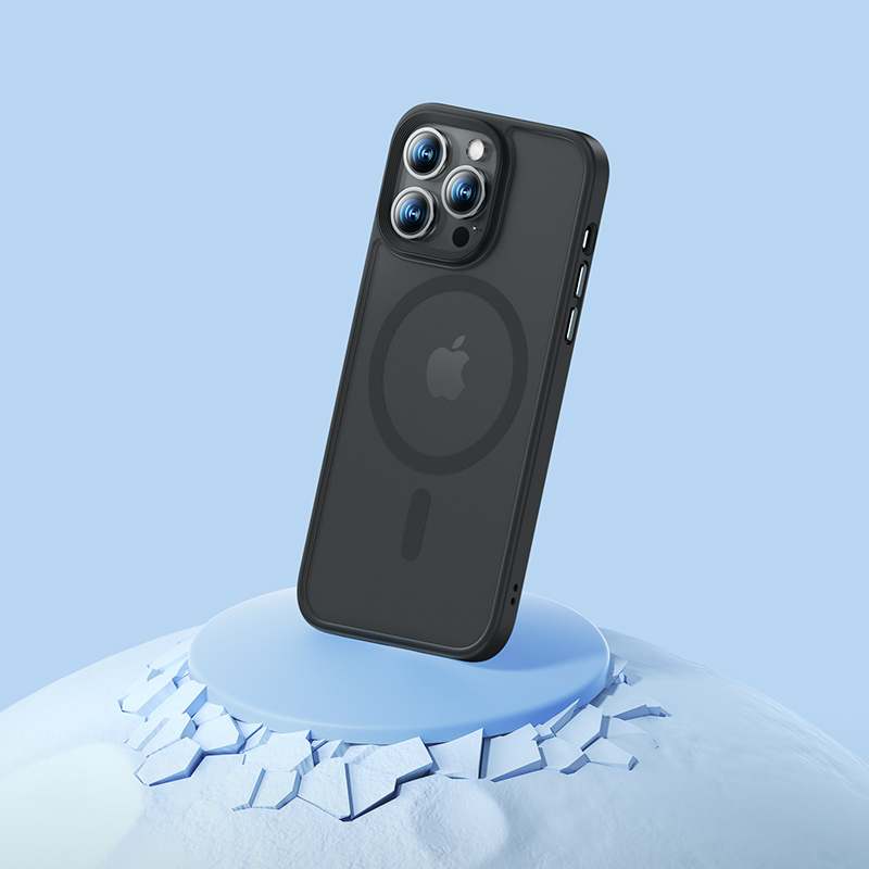 Apple iPhone 14 Pro Kılıf M-safe Şarj Özellikli Benks Mist Hybrid Kapak