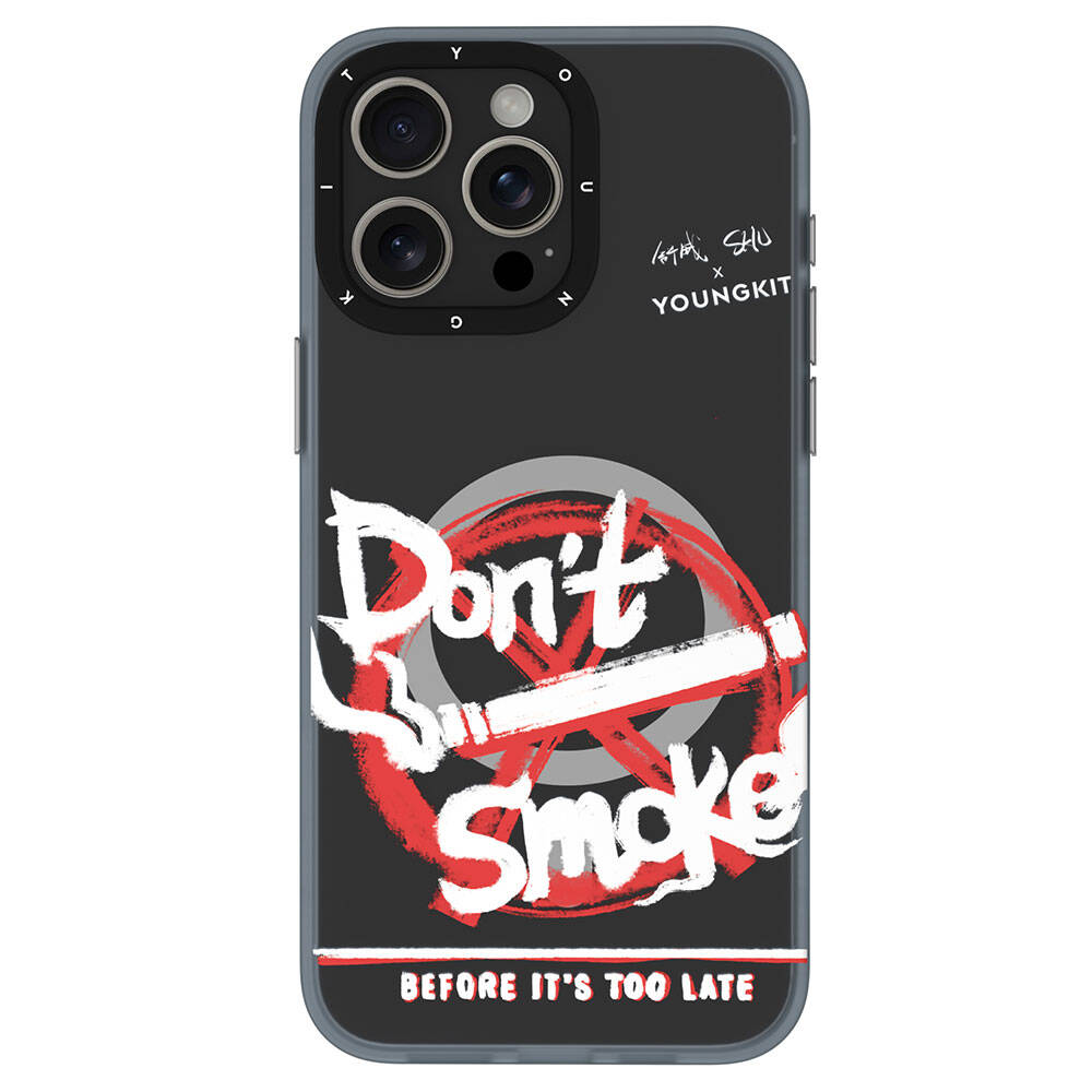 Apple iPhone 14 Pro Kılıf M-safe Şarj Özellikli Shu Tasarımlı Youngkit City Serisi Kapak