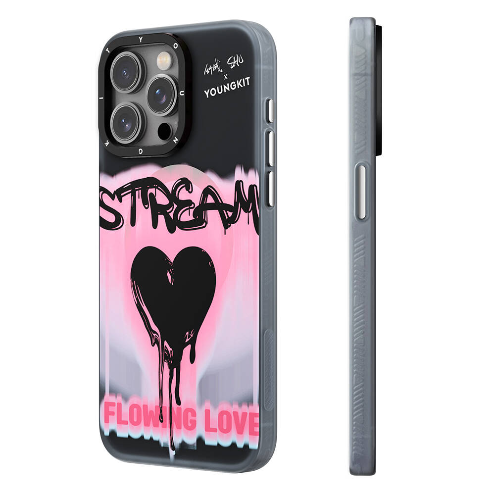 Apple iPhone 14 Pro Kılıf M-safe Şarj Özellikli Shu Tasarımlı Youngkit Dreamland Serisi Kapak - Görsel 2