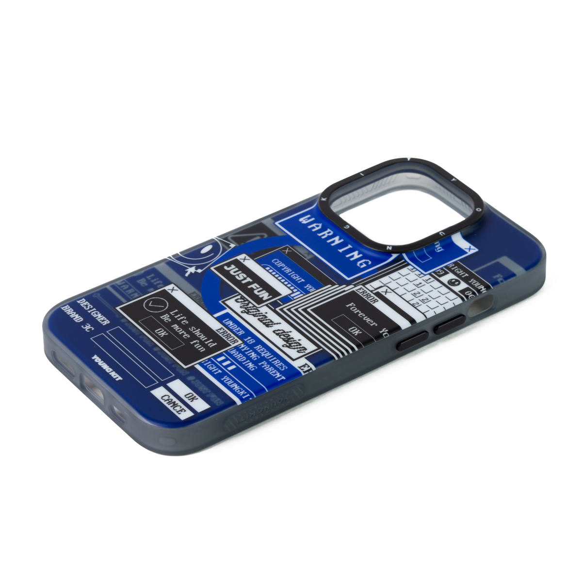 Apple iPhone 14 Pro Kılıf M-safe Şarj Özellikli YoungKit Code Case Serisi Kapak - Görsel 2