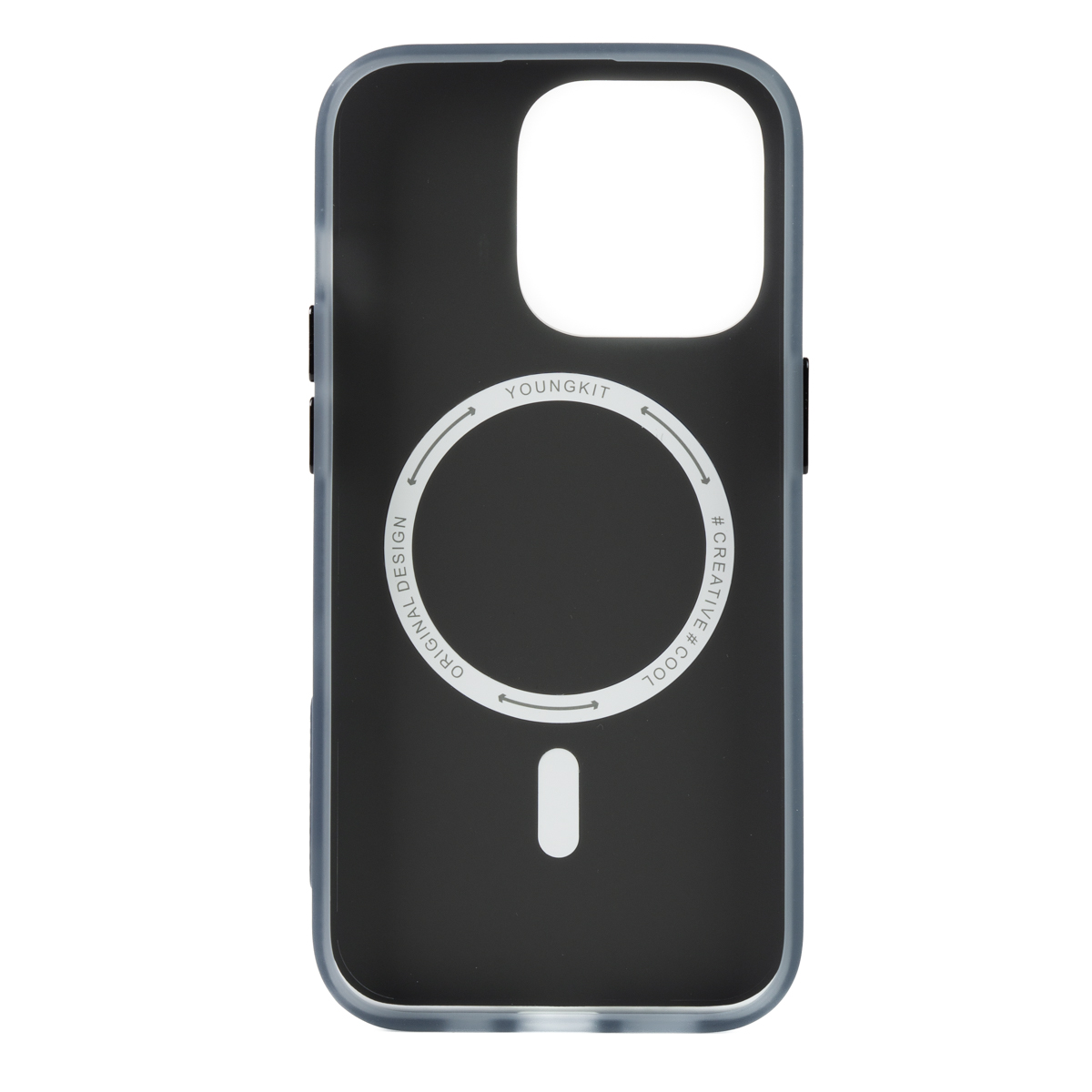 Apple iPhone 14 Pro Kılıf M-safe Şarj Özellikli YoungKit Code Case Serisi Kapak - Görsel 3