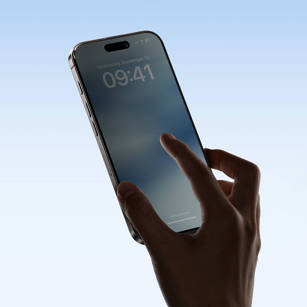 Apple iPhone 14 Pro Max Benks Ultra Shield 0.4mm Privacy Ekran Koruyucu + Kolay Uygulama Aparatlı - Görsel 5