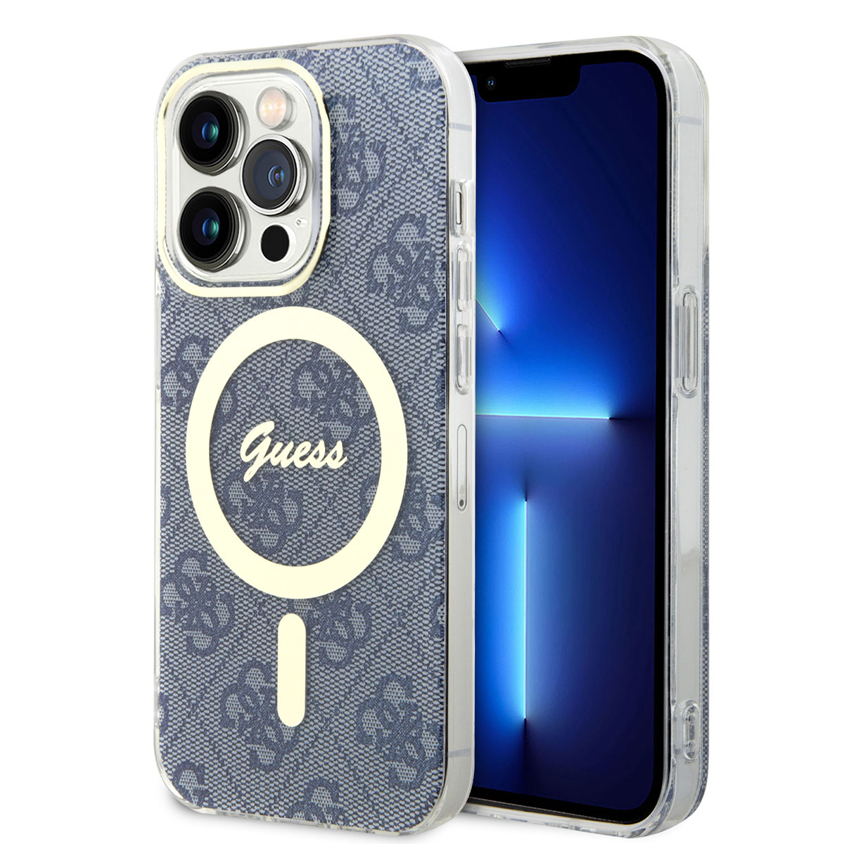Apple iPhone 14 Pro Max Kılıf GUESS M-safe Şarj Özellikli Kapak