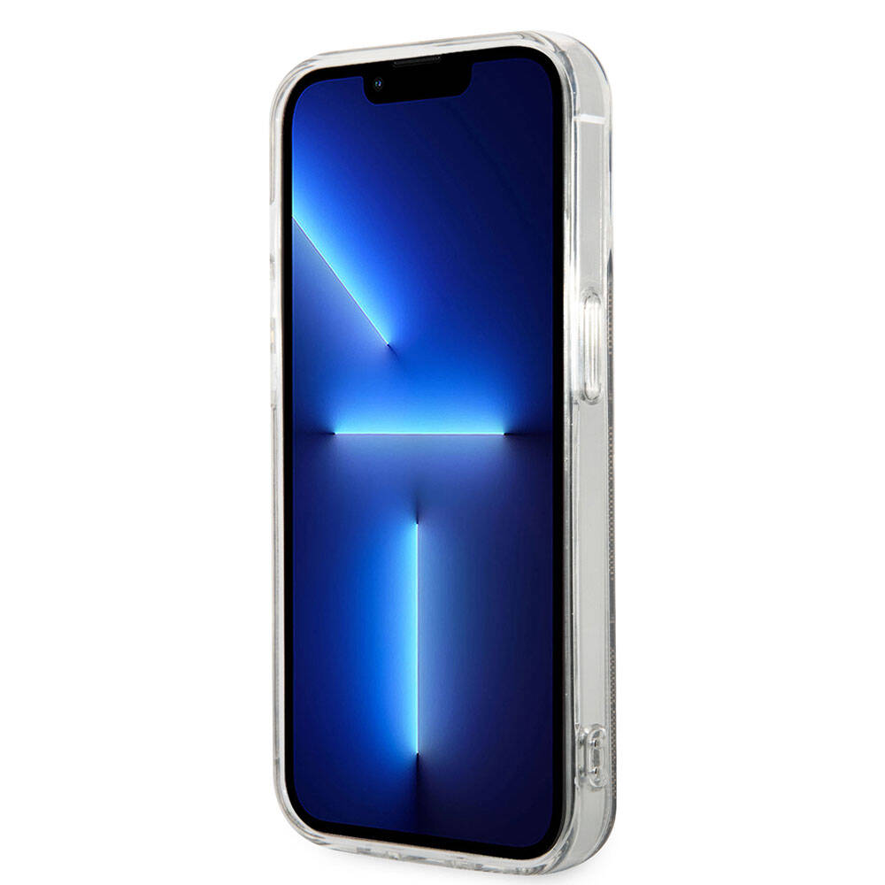 Apple iPhone 14 Pro Max Kılıf Guess Orjinal Lisanslı M-safe Şarj Özellikli Yazı Logolu 4G Desenli Kapak