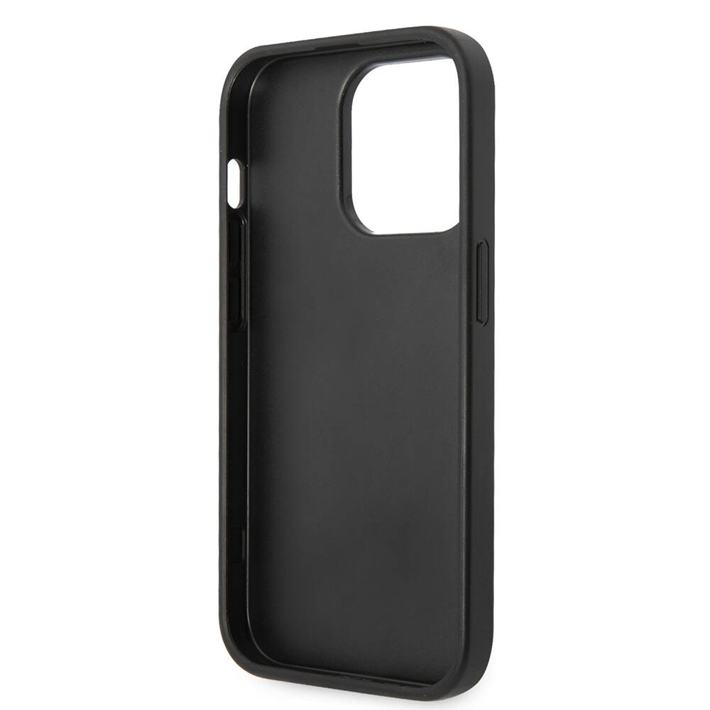 Apple iPhone 14 Pro Max Kılıf GUESS PU Deri Büyük Metal Logo Dizaynlı Kapak
