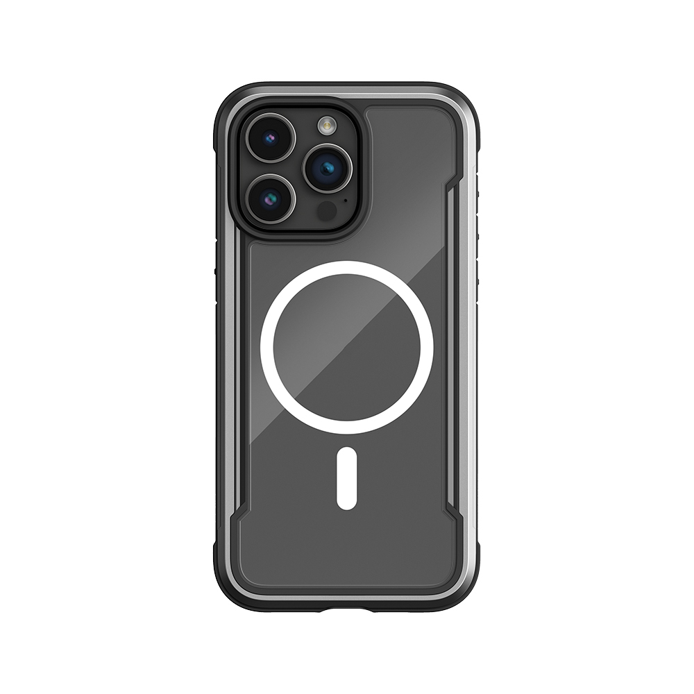 Apple iPhone 14 Pro Max Kılıf M-safe Şarj Özellikli Airbagli Raptic Shield Serisi Şeffaf Arka Yüzey Kapak