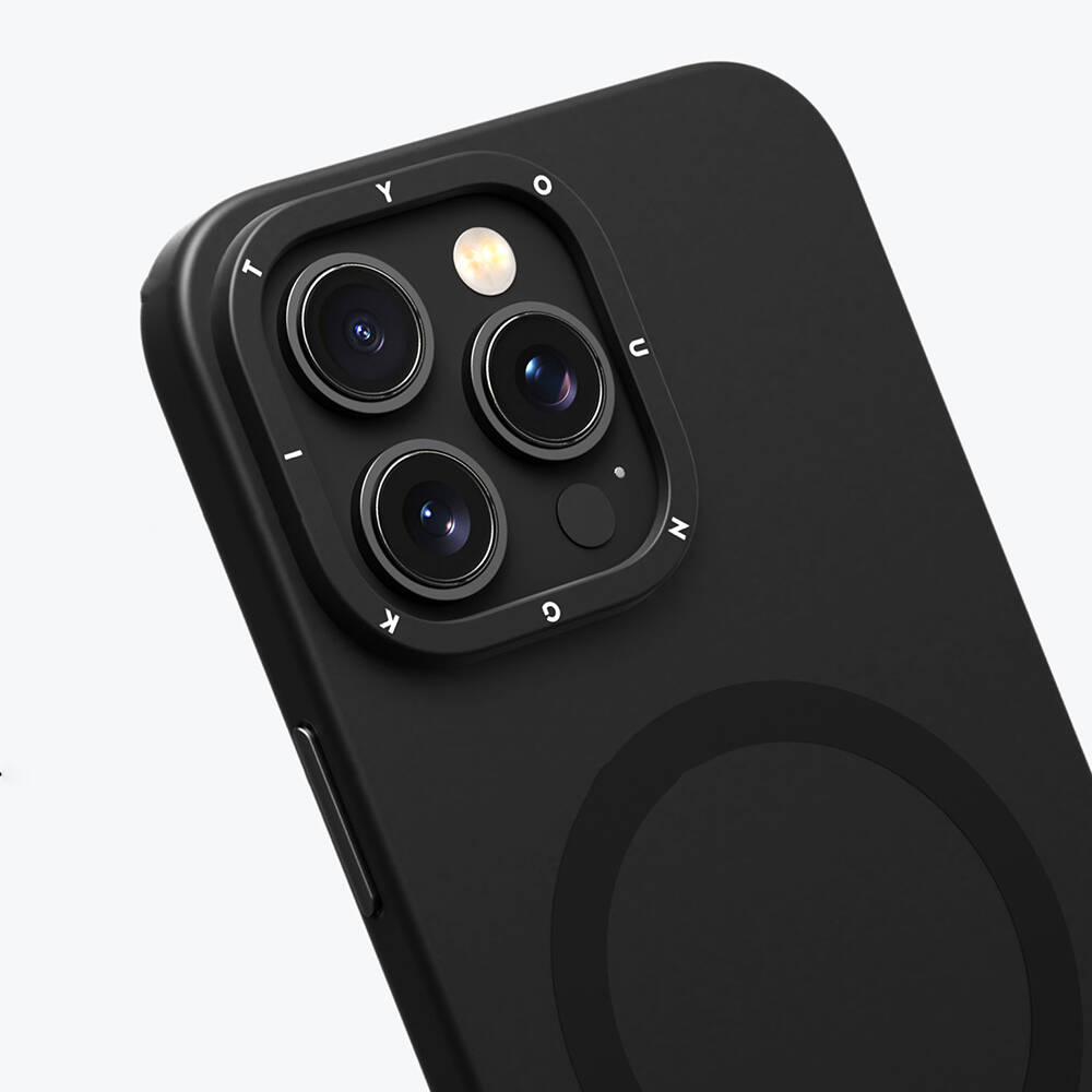 Apple iPhone 14 Pro Max Kılıf M-safe Şarj Özellikli Çizilmeye ve Aşınmaya Dayanıklı Youngkit Velvet Serisi Kapak - Görsel 11