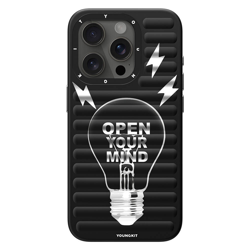 Apple iPhone 14 Pro Max Kılıf M-safe Şarj Özellikli Youngkit Open Mind Serisi Kapak