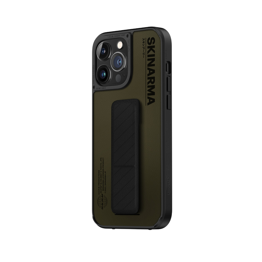 Apple iPhone 14 Pro Max Kılıf SkinArma Standlı Deri Görünümlü Gyo Kapak