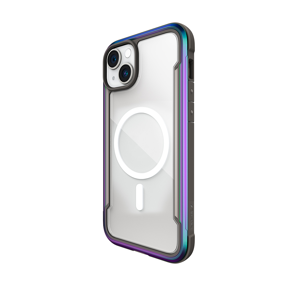 Apple iPhone 15 Kılıf M-safe Şarj Özellikli Airbagli Raptic Shield Serisi Şeffaf Arka Yüzey Kapak - Görsel 3