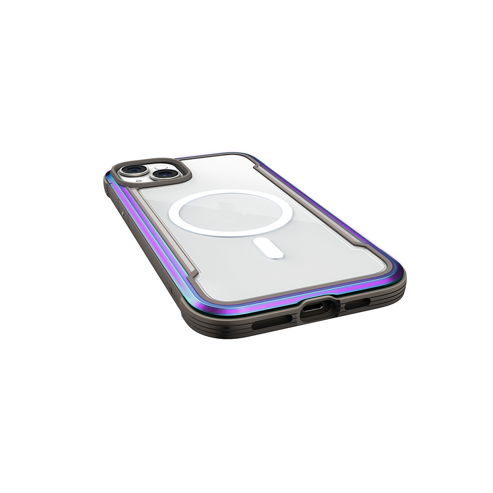 Apple iPhone 15 Kılıf M-safe Şarj Özellikli Airbagli Raptic Shield Serisi Şeffaf Arka Yüzey Kapak - Görsel 4