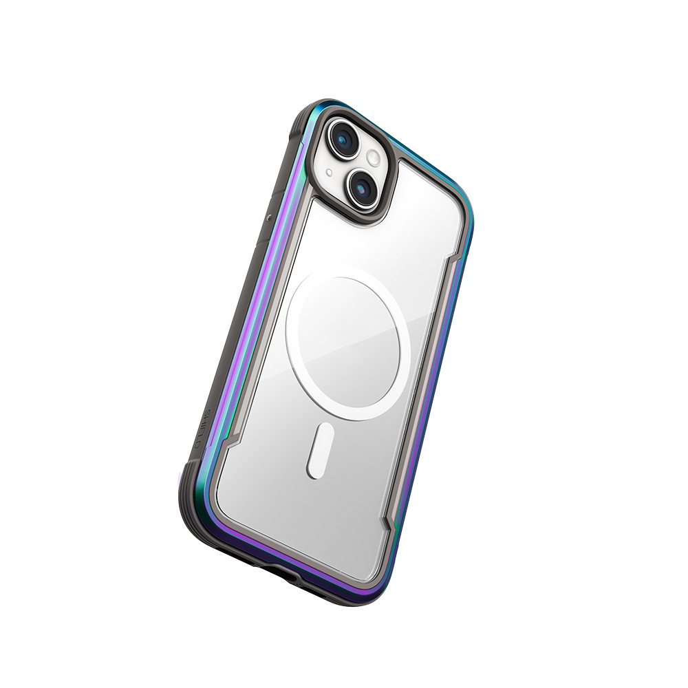 Apple iPhone 15 Kılıf M-safe Şarj Özellikli Airbagli Raptic Shield Serisi Şeffaf Arka Yüzey Kapak - Görsel 5