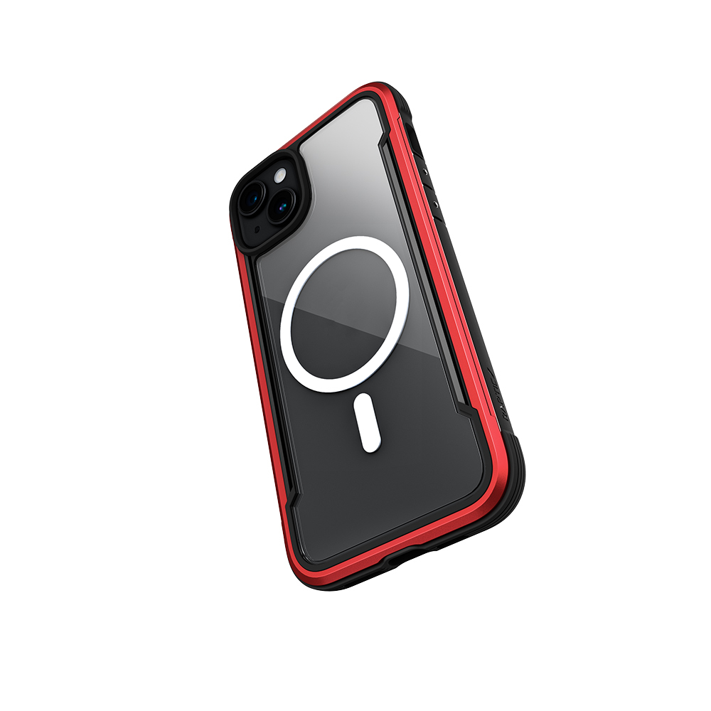 Apple iPhone 15 Kılıf M-safe Şarj Özellikli Airbagli Raptic Shield Serisi Şeffaf Arka Yüzey Kapak - Görsel 7