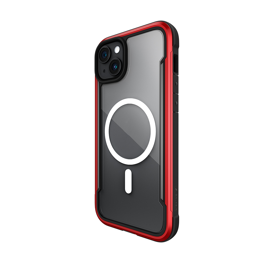 Apple iPhone 15 Kılıf M-safe Şarj Özellikli Airbagli Raptic Shield Serisi Şeffaf Arka Yüzey Kapak - Görsel 8