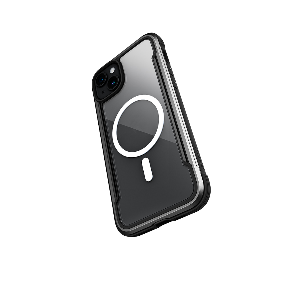 Apple iPhone 15 Kılıf M-safe Şarj Özellikli Airbagli Raptic Shield Serisi Şeffaf Arka Yüzey Kapak - Görsel 12