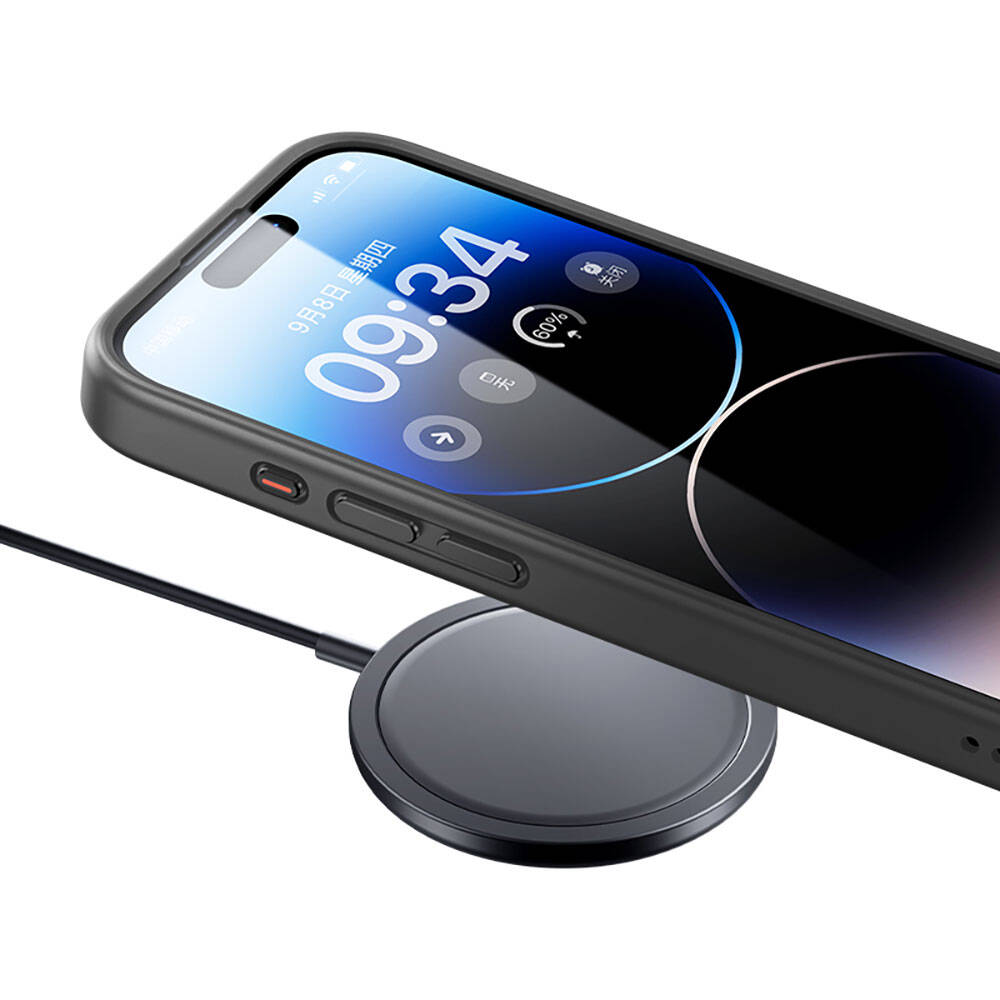Apple iPhone 15 Kılıf M-safe Şarj Özellikli Benks Mist Protective Kapak