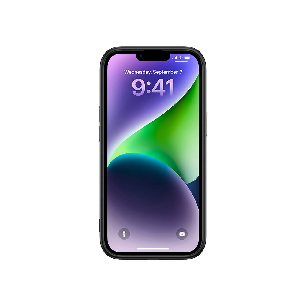 Apple iPhone 15 Kılıf M-safe Şarj Özellikli Karbon Fiber Görünümlü Zore Antina Kapak