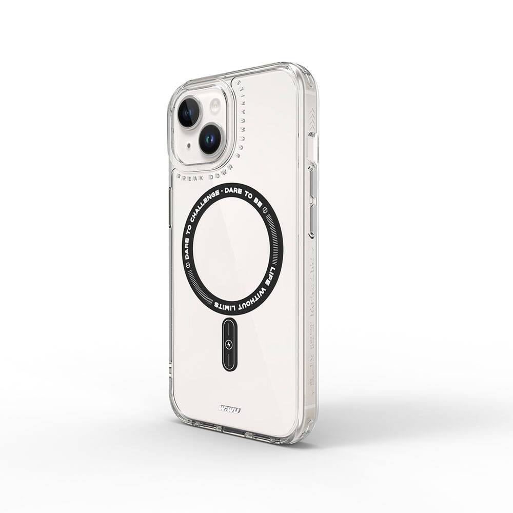 Apple iPhone 15 Kılıf M-safe Şarj Özellikli Wiwu Basic Color J Serisi Kapak