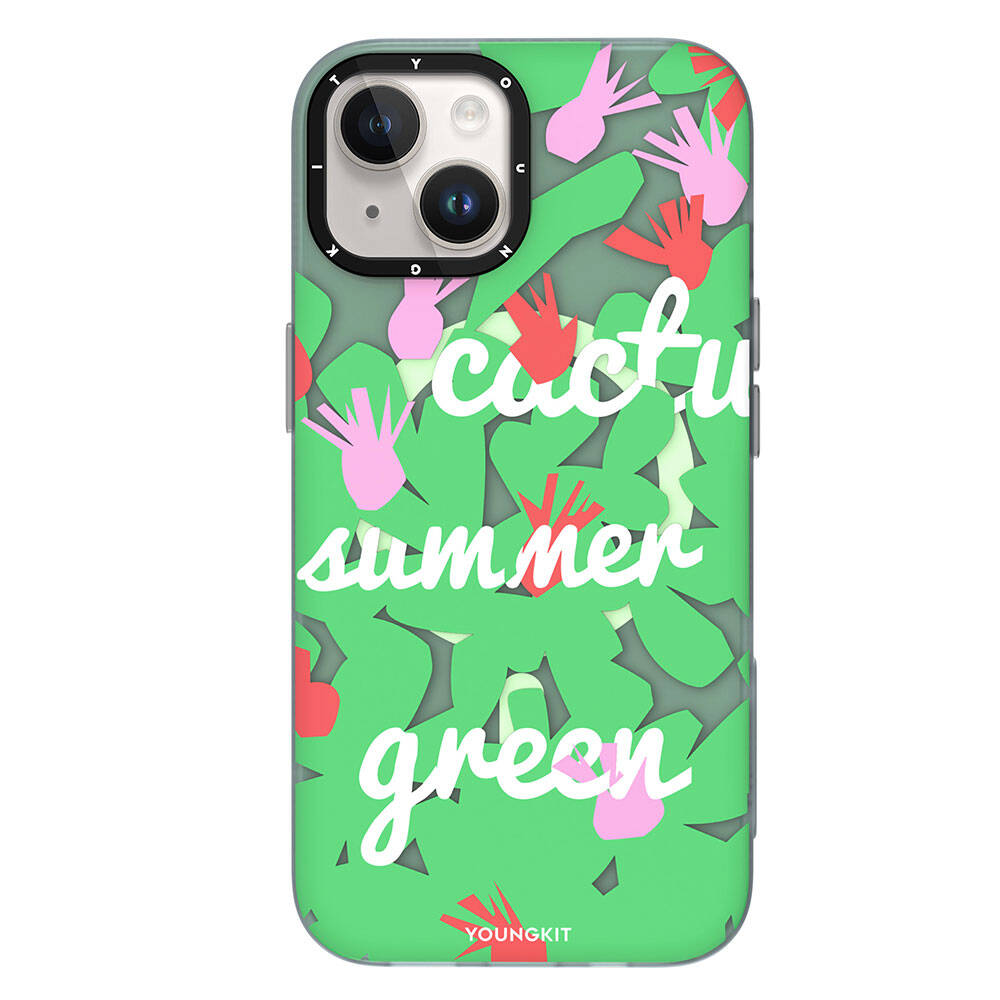 Apple iPhone 15 Kılıf M-safe Şarj Özellikli Yaz Meyvesi Desenli Youngkit Fruity Flavour Serisi Kapak