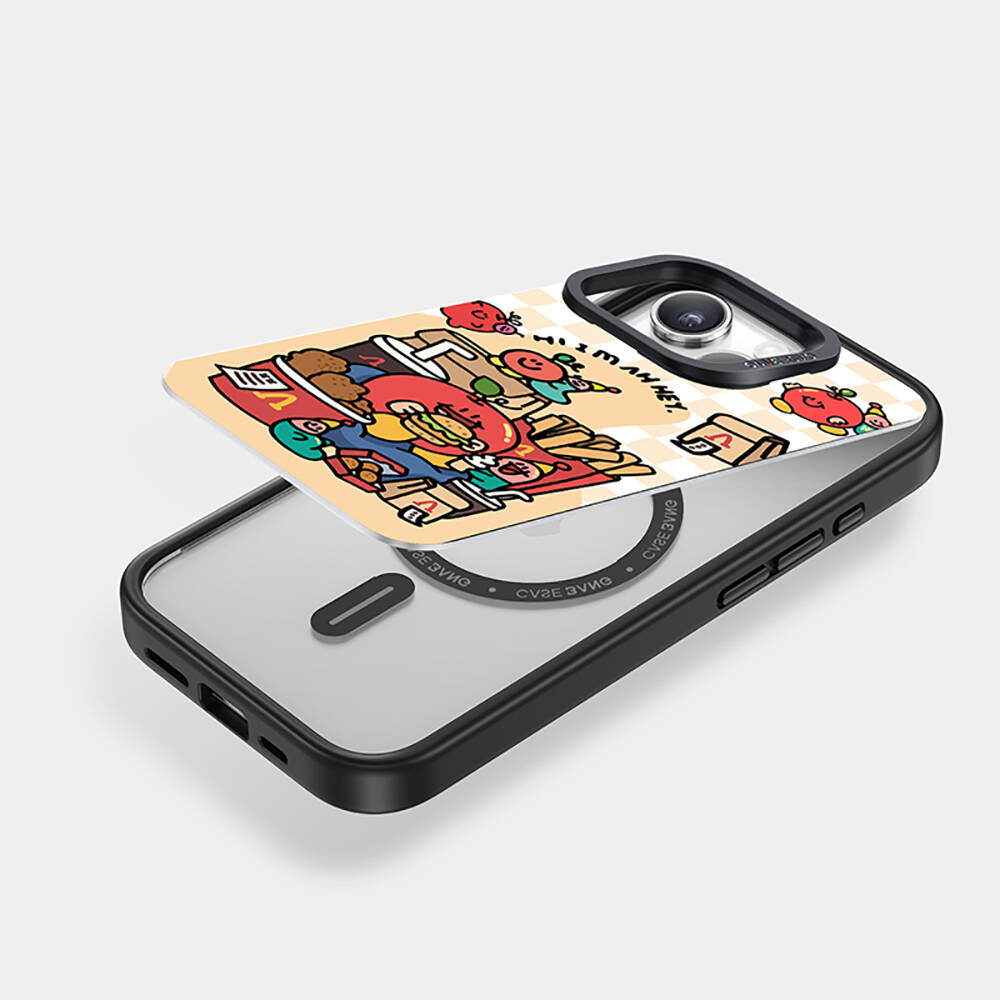 Apple iPhone 15 M-safe Şarj Özellikli Casebang Ahhey Serisi Arka Panel - Görsel 5