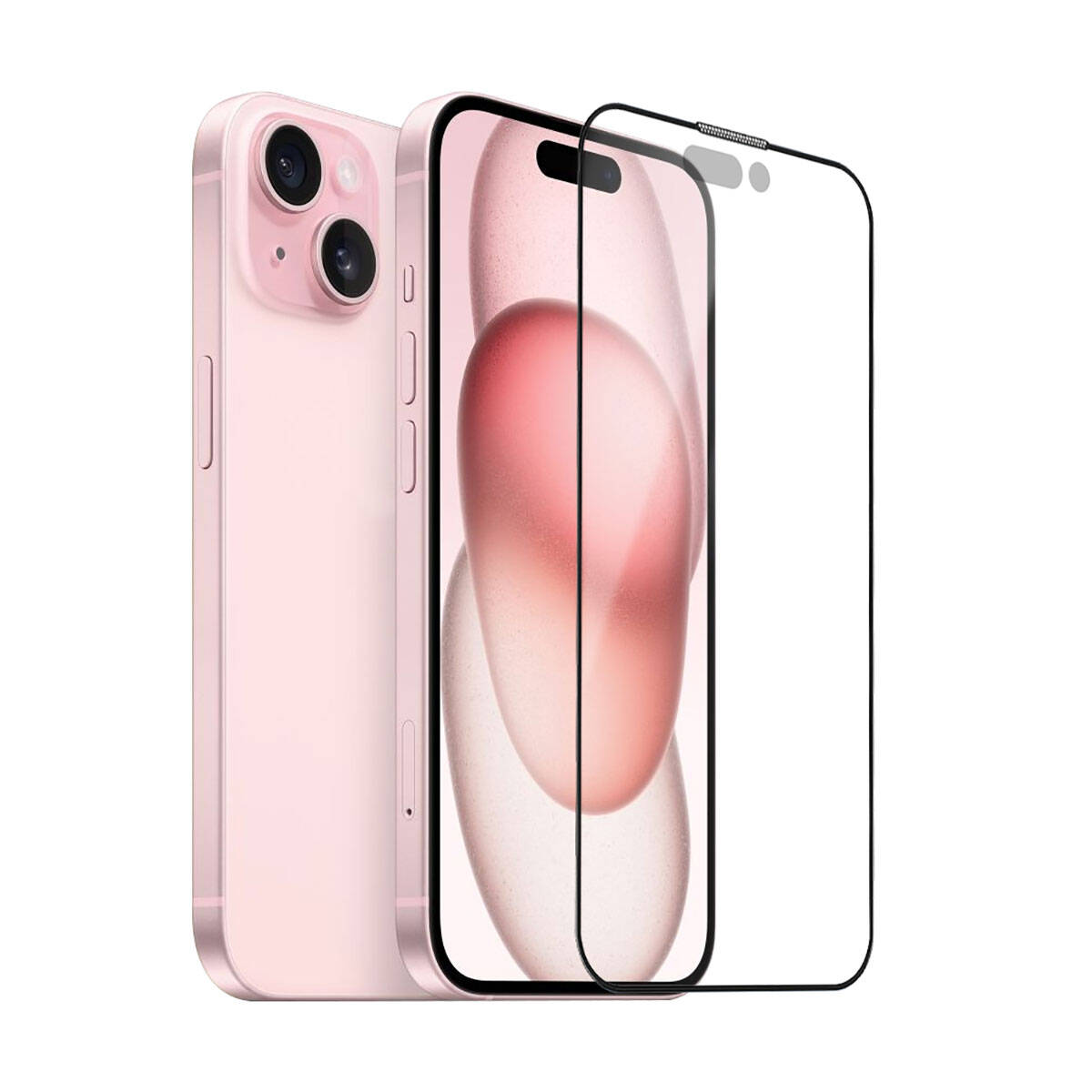 Apple iPhone 15 Plus Wiwu iVista Screen Matte Ultra Güçlü Temperli Mat Ekran Koruyucu