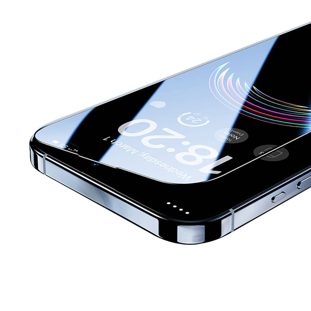 Apple iPhone 15 Pro Benks V Pro Ultra Shield 0.3mm Ekran Koruyucu + Kolay Uygulama Aparatlı - Görsel 3