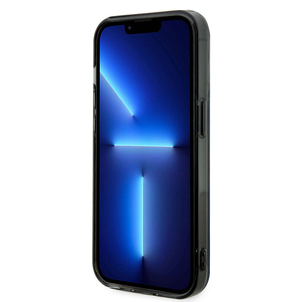 Apple iPhone 15 Pro Kılıf BMW M-safe Şarj Özellikli Transparan Silver Ring Orjinal Lisanslı Kapak - Görsel 4