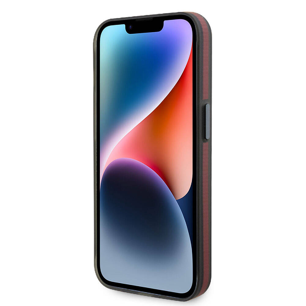 Apple iPhone 15 Pro Kılıf Ferrari Orjinal Lisanslı M-safe Şarj Özellikli Kontrast Bumper Kapak - Görsel 5