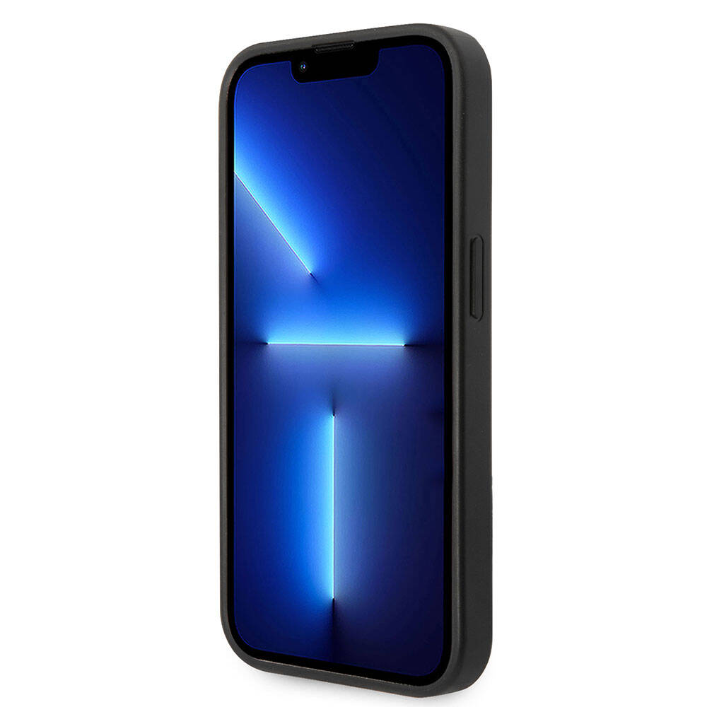 Apple iPhone 15 Pro Kılıf Guess Orjinal Lisanslı PU Deri Yazı ve 4G Metal Logolu Desenli Kapak - Görsel 18