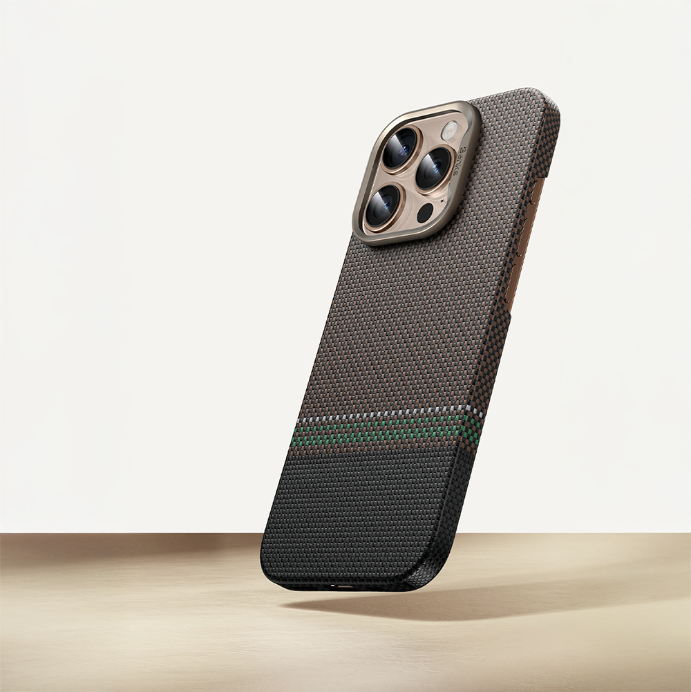 Apple iPhone 15 Pro Kılıf M-safe Şarj Özellikli Karbon Fiber Tasarımlı Benks Prestige ArmorAir Kevlar Kapak - Görsel 6