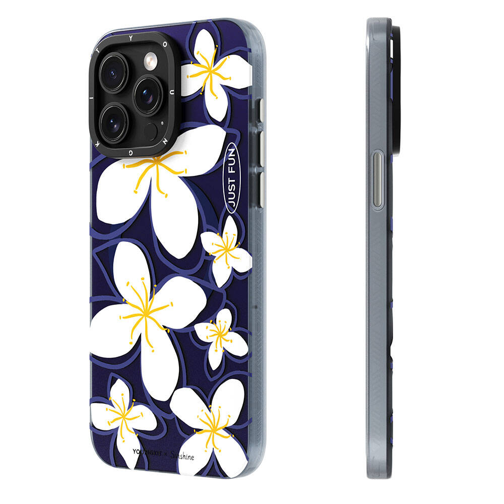 Apple iPhone 15 Pro Kılıf M-safe Şarj Özellikli Sunshine Tasarımlı Youngkit Smile Serisi Kapak - Görsel 2