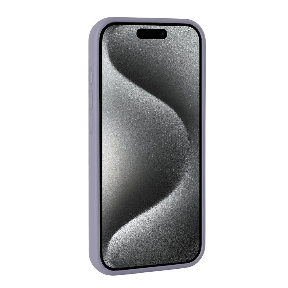 Apple iPhone 15 Pro Kılıf Parlak Taşlı Tasarım Zore Pırlanta Kapak - Görsel 4