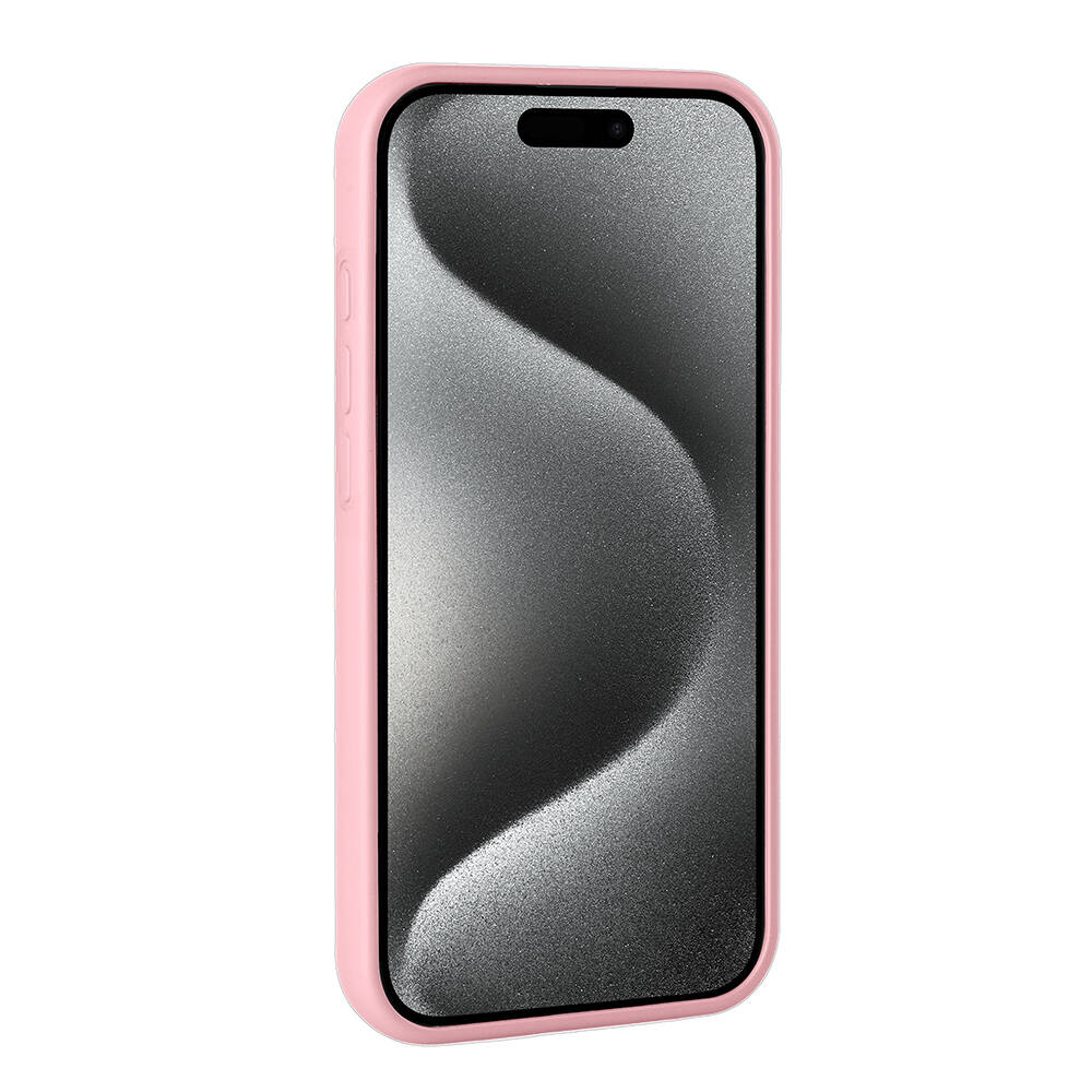 Apple iPhone 15 Pro Kılıf Parlak Taşlı Tasarım Zore Pırlanta Kapak - Görsel 9