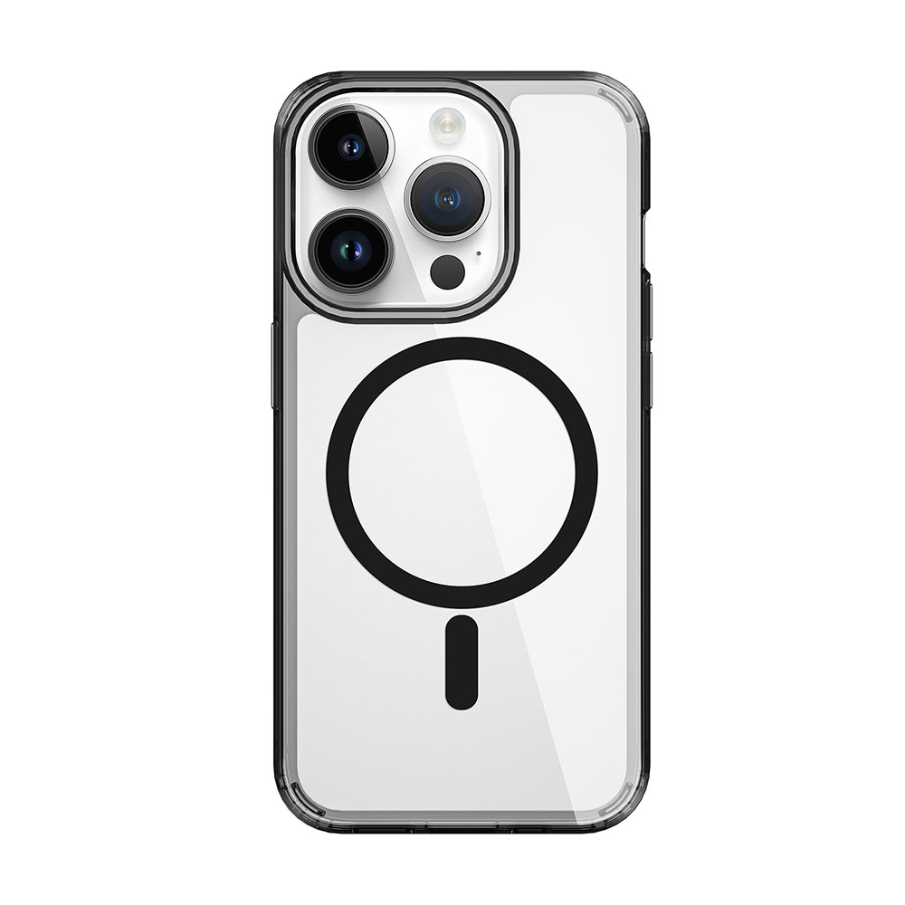 Apple iPhone 15 Pro Kılıf Wiwu MCC-101 Magnetic Crystal Sert PC Kapak