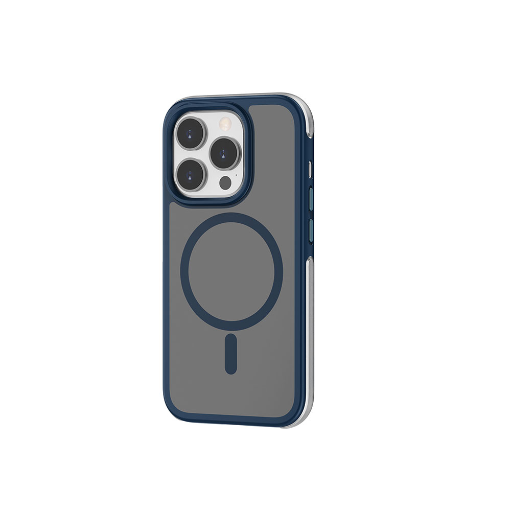 Apple iPhone 15 Pro Kılıf Wiwu ZKK-012 M-safe Şarj Özellikli Air Cushion Kapak