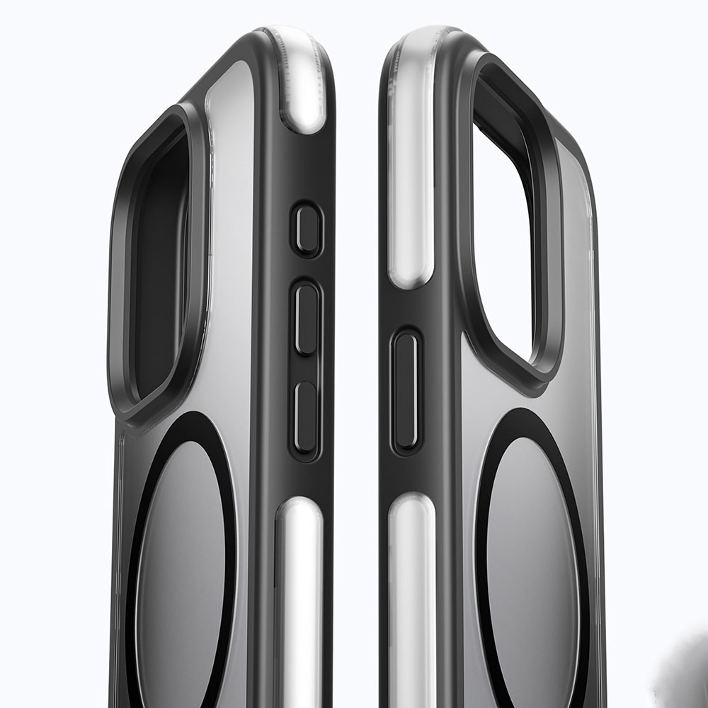 Apple iPhone 15 Pro Kılıf Wiwu ZKK-012 M-safe Şarj Özellikli Air Cushion Kapak