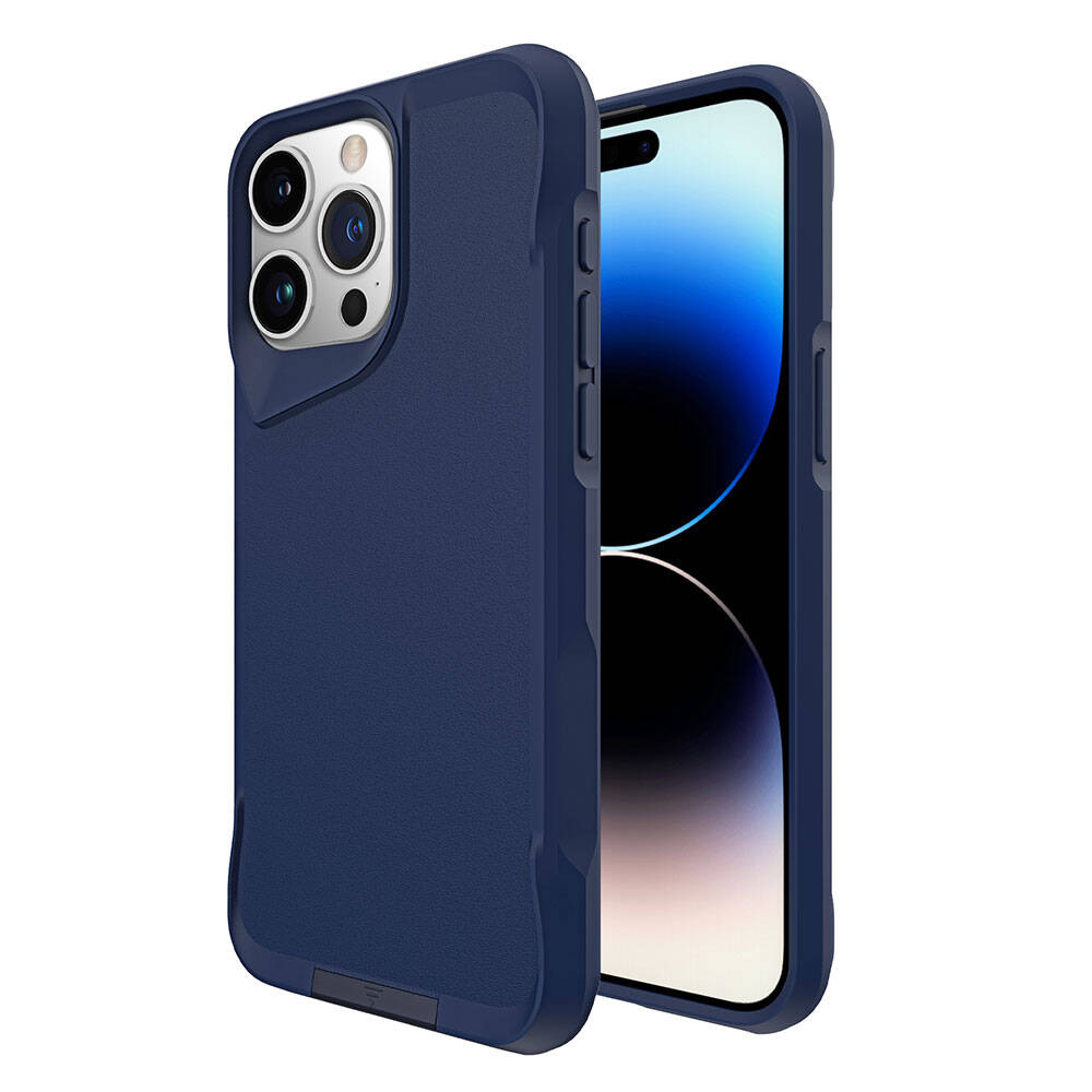 Apple iPhone 15 Pro Kılıf Zore Airbag Kenarlı T-Max Mat Standlı Kapak
