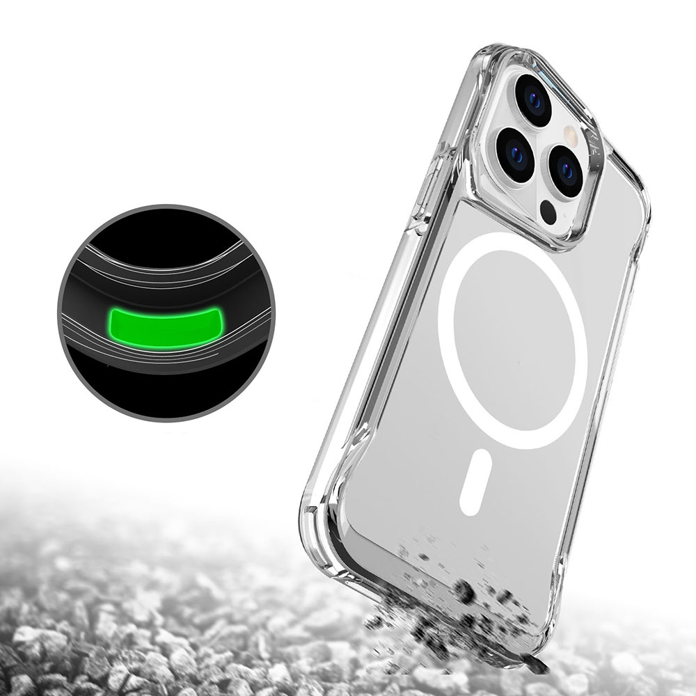 Apple iPhone 15 Pro Kılıf Zore M-safe Şarj Özellikli T-Max M-safe Kapak