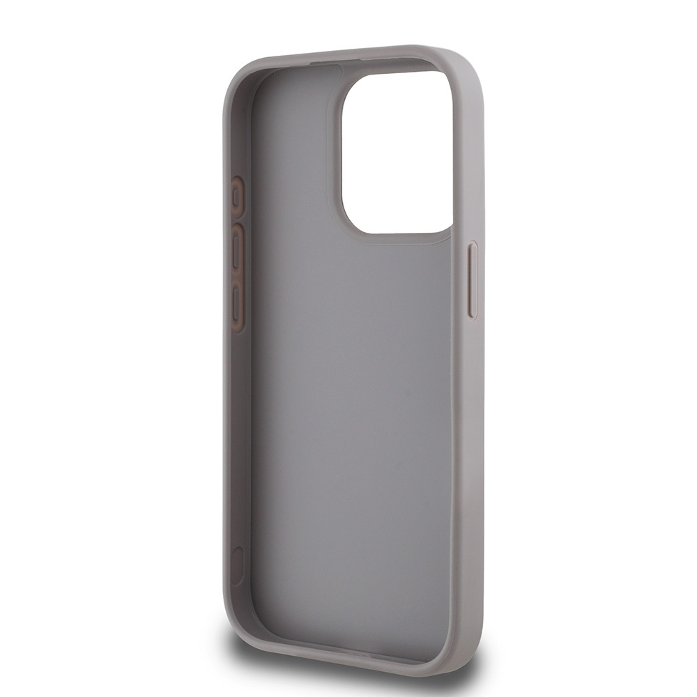 Apple iPhone 15 Pro Max Kılıf Guess Orjinal Lisanslı Gül Baskılı Büyük Metal Logo Dizaynlı Kapak - Görsel 7