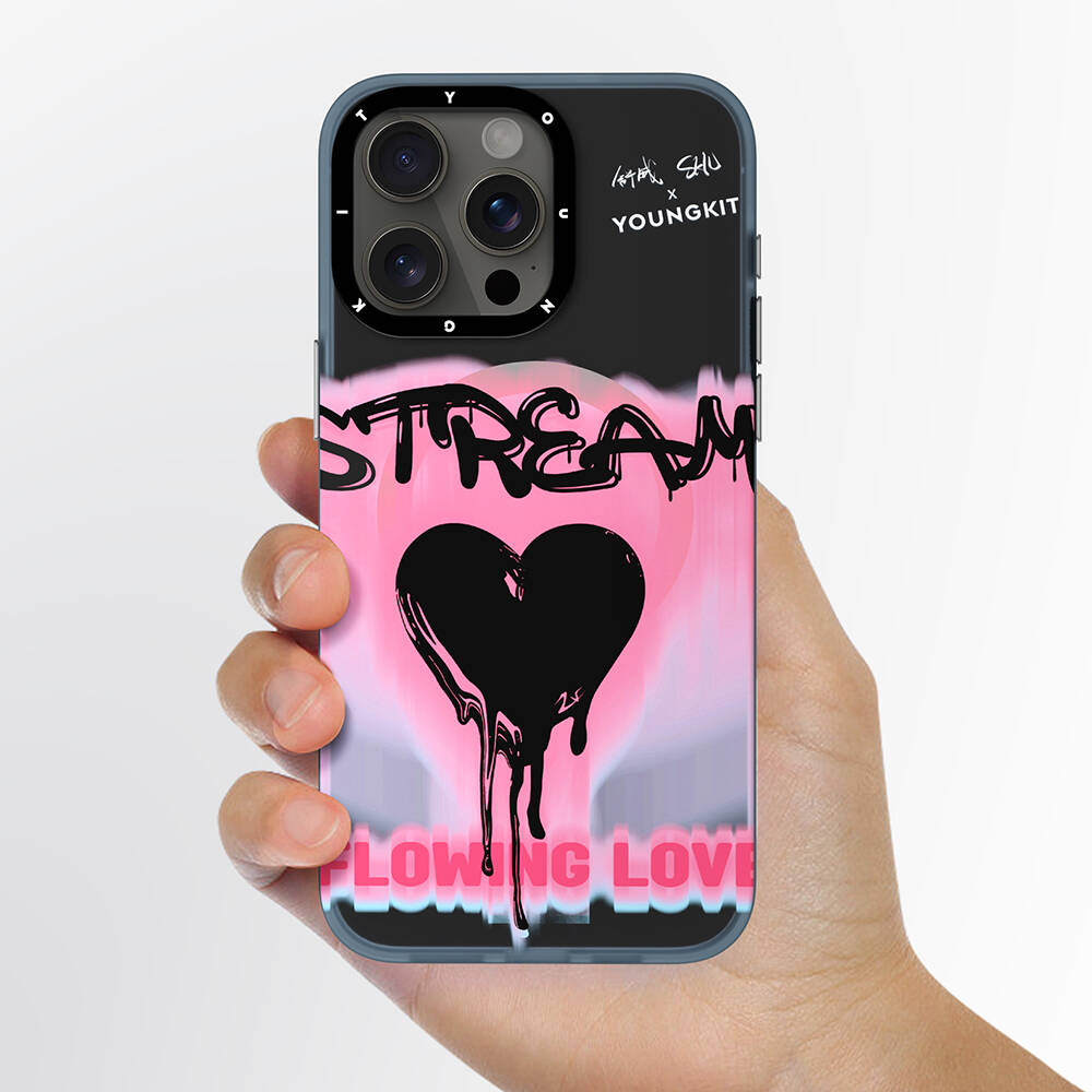 Apple iPhone 15 Pro Max Kılıf M-safe Şarj Özellikli Shu Tasarımlı Youngkit Dreamland Serisi Kapak - Görsel 5