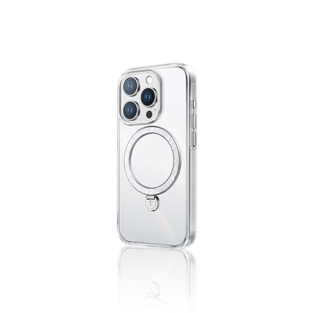 Apple iPhone 15 Pro Max Kılıf M-safe Şarj Özellikli Standlı Pynana Dancing Streamer Serisi Kapak