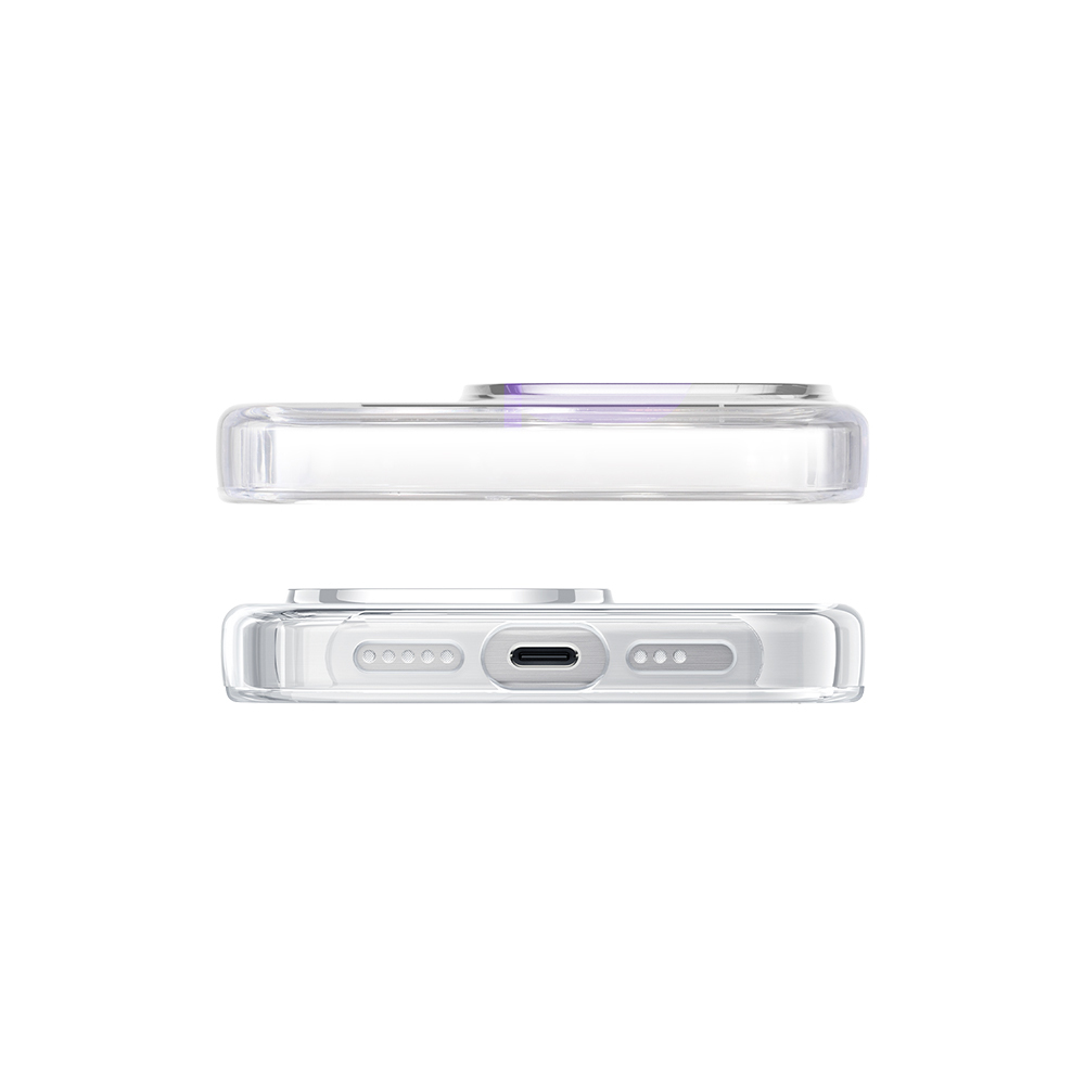 Apple iPhone 15 Pro Max Kılıf M-safe Şarj Özellikli Standlı Pynana Dancing Streamer Serisi Kapak