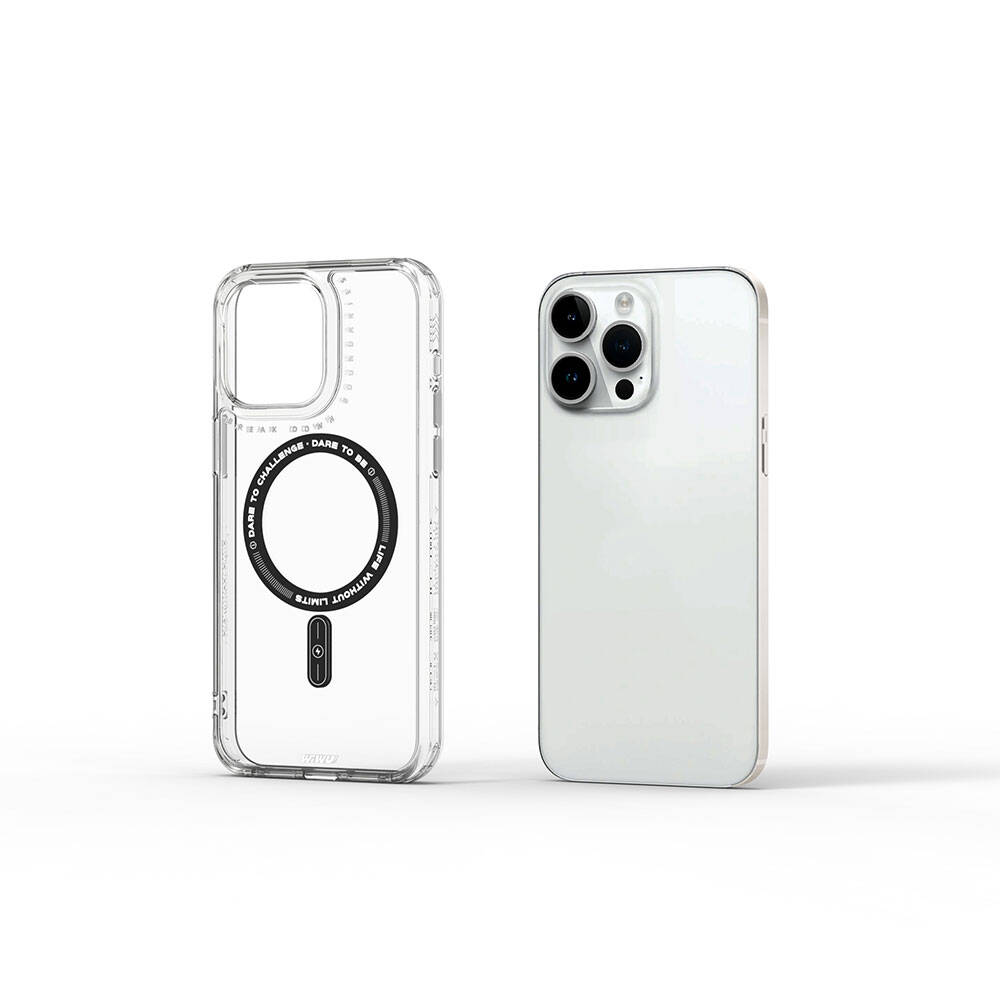 Apple iPhone 15 Pro Max Kılıf M-safe Şarj Özellikli Wiwu Basic Color J Serisi Kapak
