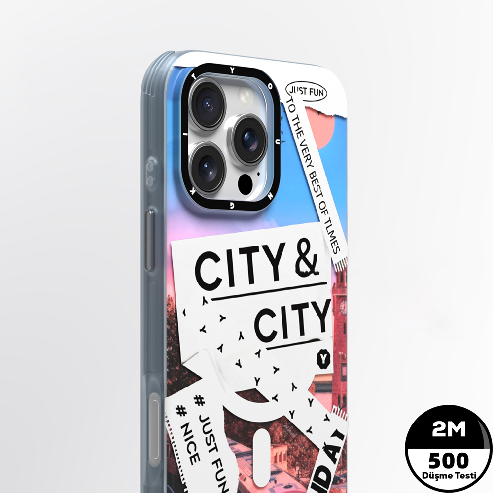 Apple iPhone 15 Pro Max Kılıf M-safe Şarj Özellikli Youngkit A-City Serisi Kapak - Görsel 7