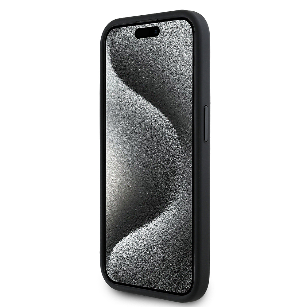 Apple iPhone 15 Pro Max Kılıf Redbull Orjinal Lisanslı M-safe Şarj Özellikli Kırmızı Halka ve Logo Kabartmalı PU Deri Kapak - Görsel 6