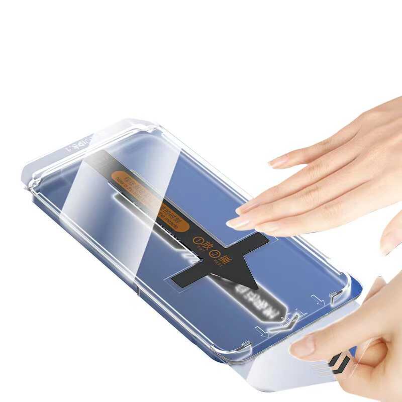Apple iPhone 15 Pro Max Zore Süper Fast Temperli Ekran Koruyucu - Görsel 2