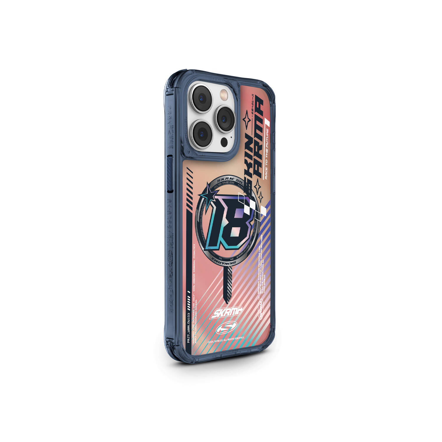 Apple iPhone 15 Pro SkinArma M-safe Şarj Özellikli Sticker Yapıştırmalı Drift Kapak