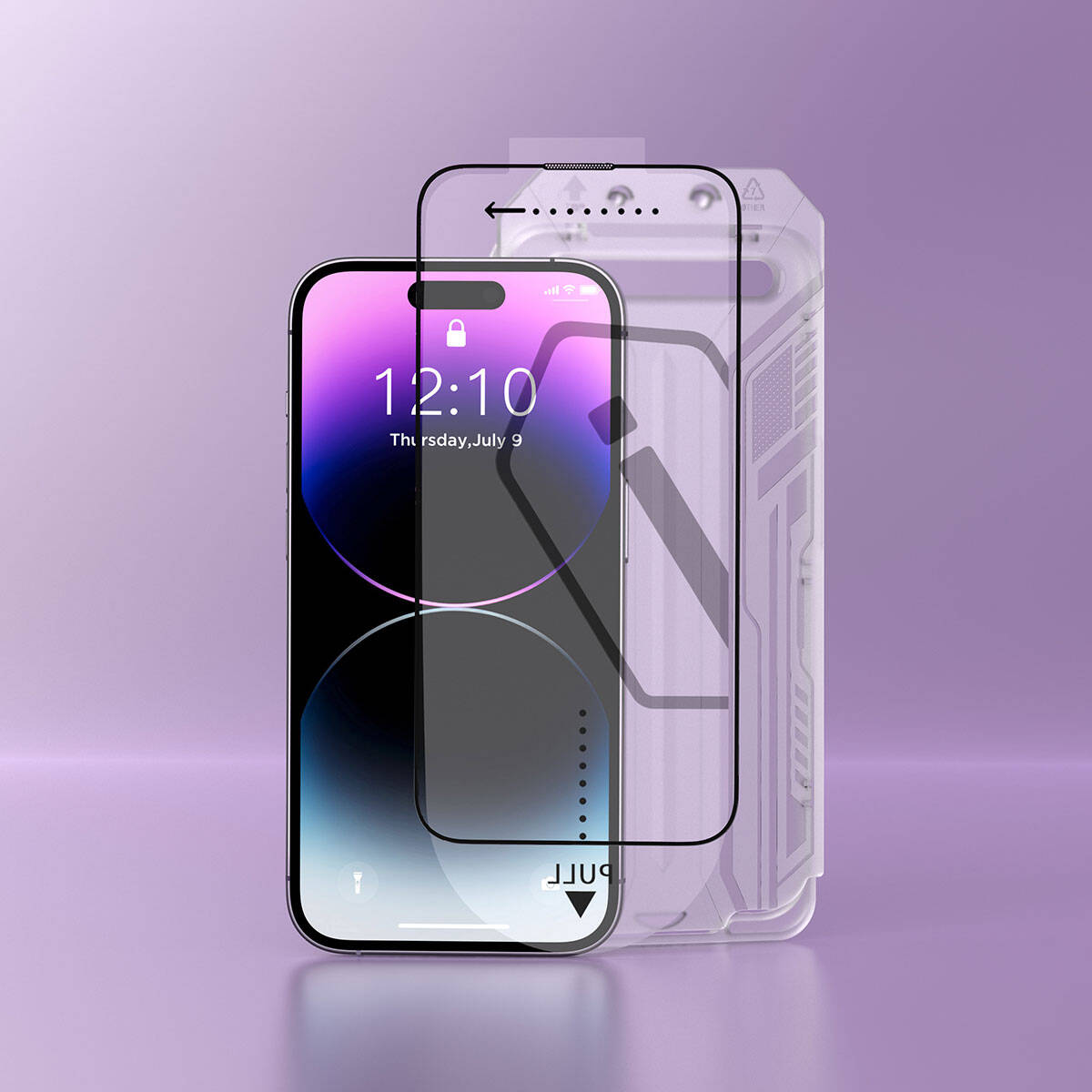 Apple iPhone 15 Pro Wiwu SQ-005 Easy İnstall iVista Super Hardness Ekran Koruyucu - Görsel 4