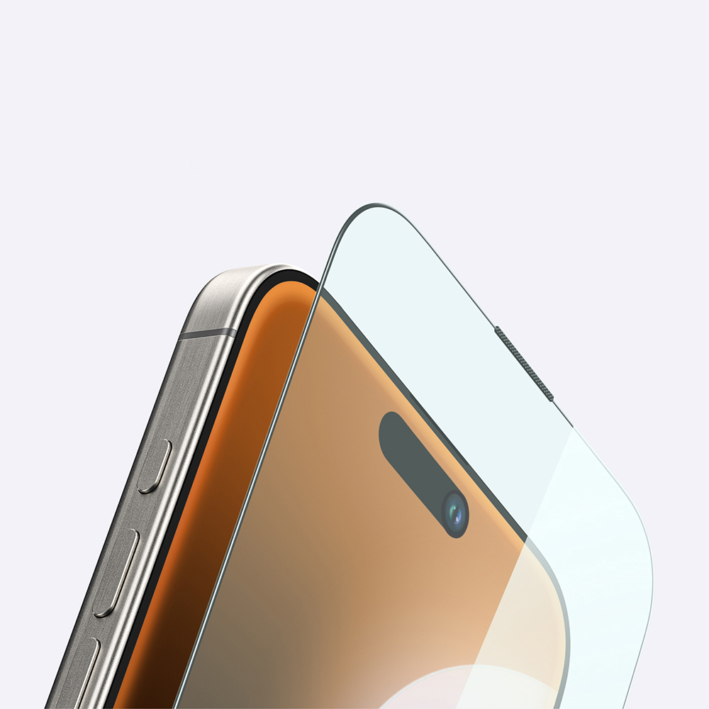 Apple iPhone 16 Amazingthing Titan Max Parmak İzi Bırakmayan Temperli Cam Ekran Koruyucu - Görsel 11